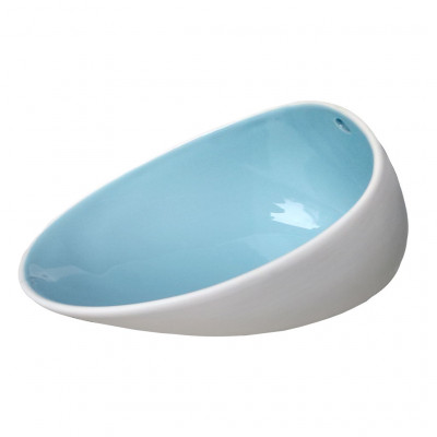 Cookplay Jomon porcelánová miska L modrá 18x14x9cm