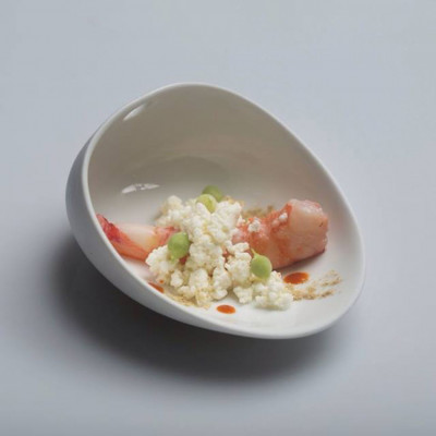 Cookplay Jomon porcelánová miska mini bílá 10x8x5cm