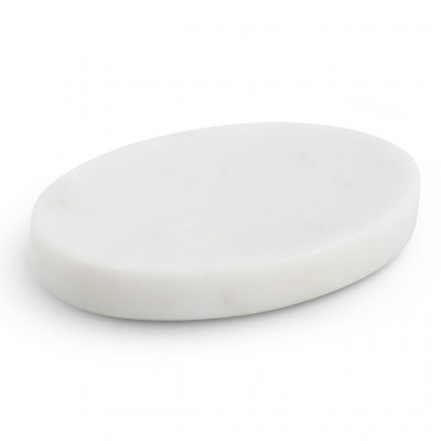 CHIC Serving dish 16x11cm marble white Chic Mix