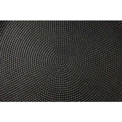 Non-stick honeycomb cast iron frypan 28 cm - black