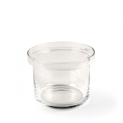 Craster Tilt Large Glass Jar Soda Lime Glass 218ø × 165 mm