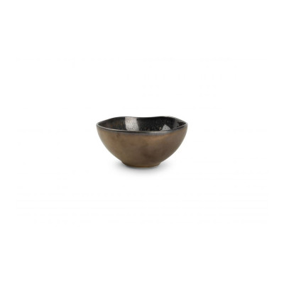 CHIC Bowl 15xH7cm gold flaked Nobile