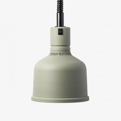 Stayhot Heat Lamp Focus MS, Retractable Cord, Cement Grey
