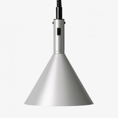 Stayhot Heat Lamp Trattoria 1224, Retractable Cord, Aluminium