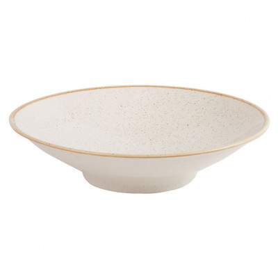 DPS Oatmeal Footed Bowl 26cm