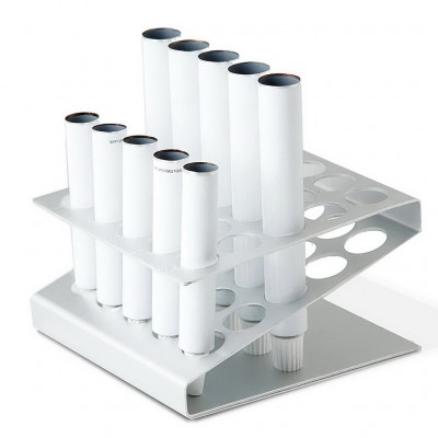 Aluminium test tubes display 50 holes (max Ø 1,6)