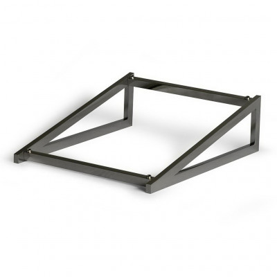 Craster Flow Low Stainless Steel Angled 1.2 Frame Stainless Steel 315 × 265 × 95 mm