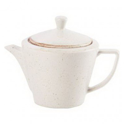 DPS Oatmeal Conic Tea Pot 50cl/18oz