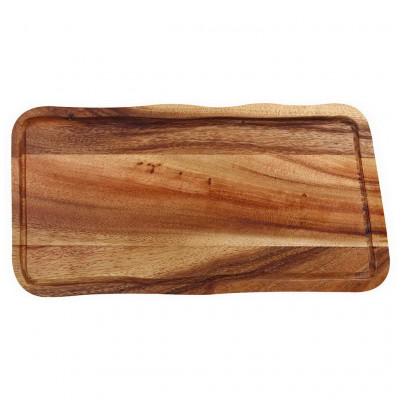 DPS Rectangular Board with Groove Acacia 20x35x2cm