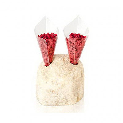 100% Chef Rock Cones Support fits 2 19x12x5cm