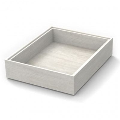 Craster Flow Tall White 1.2 Tray White-Washed, Lacquered 325 × 265 × 75 mm