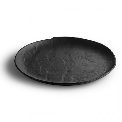 CHIC Plate 29cm black Livelli