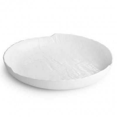 CHIC Livelli servírovací hluboký talíř ø40.5x6cm, kulatý, bílý