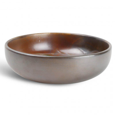 F2D Bowl 20xH6,5cm dark brown Escura