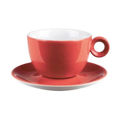 DPS Red Bowl Shaped Cup 12oz/34cl