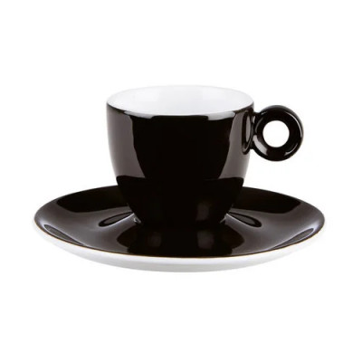 DPS Black Espresso Saucer 12.5cm/5"